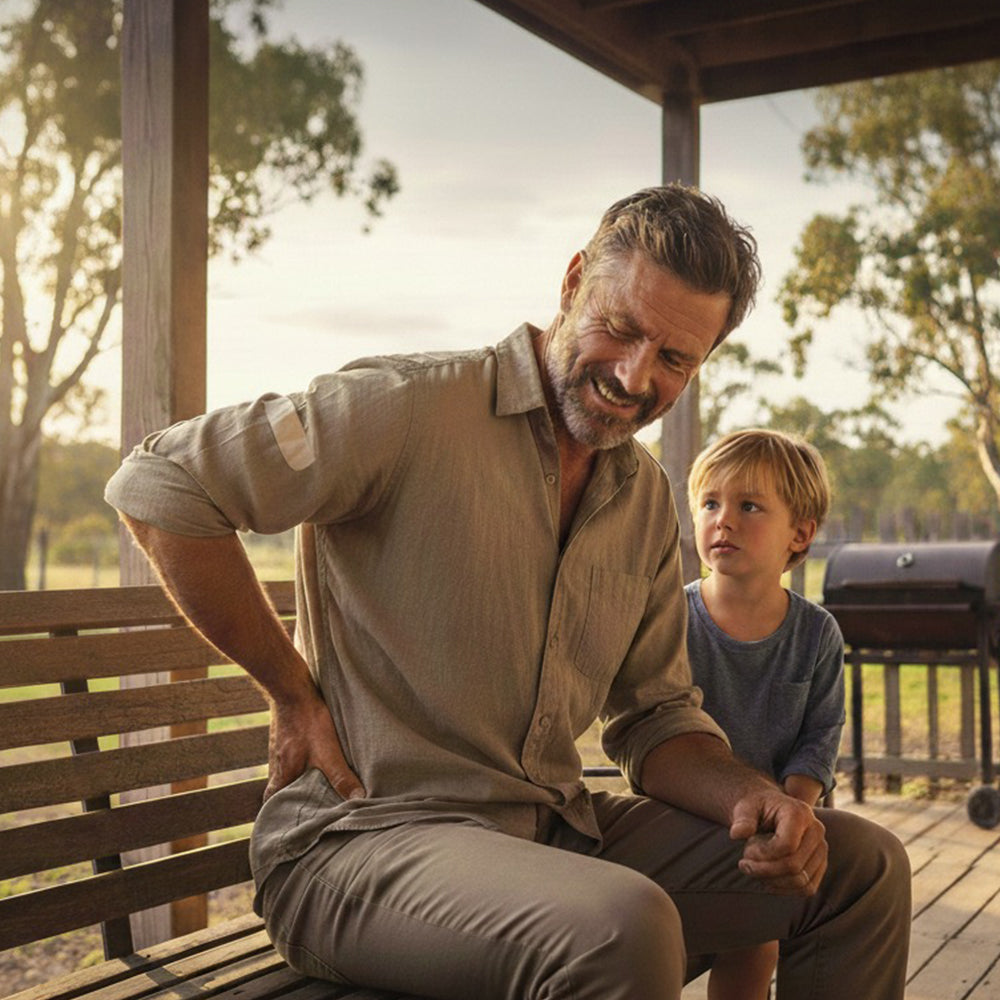 Father's Day Gift Idea Help Dad Manage Pain with TENS and EMS Therapy
