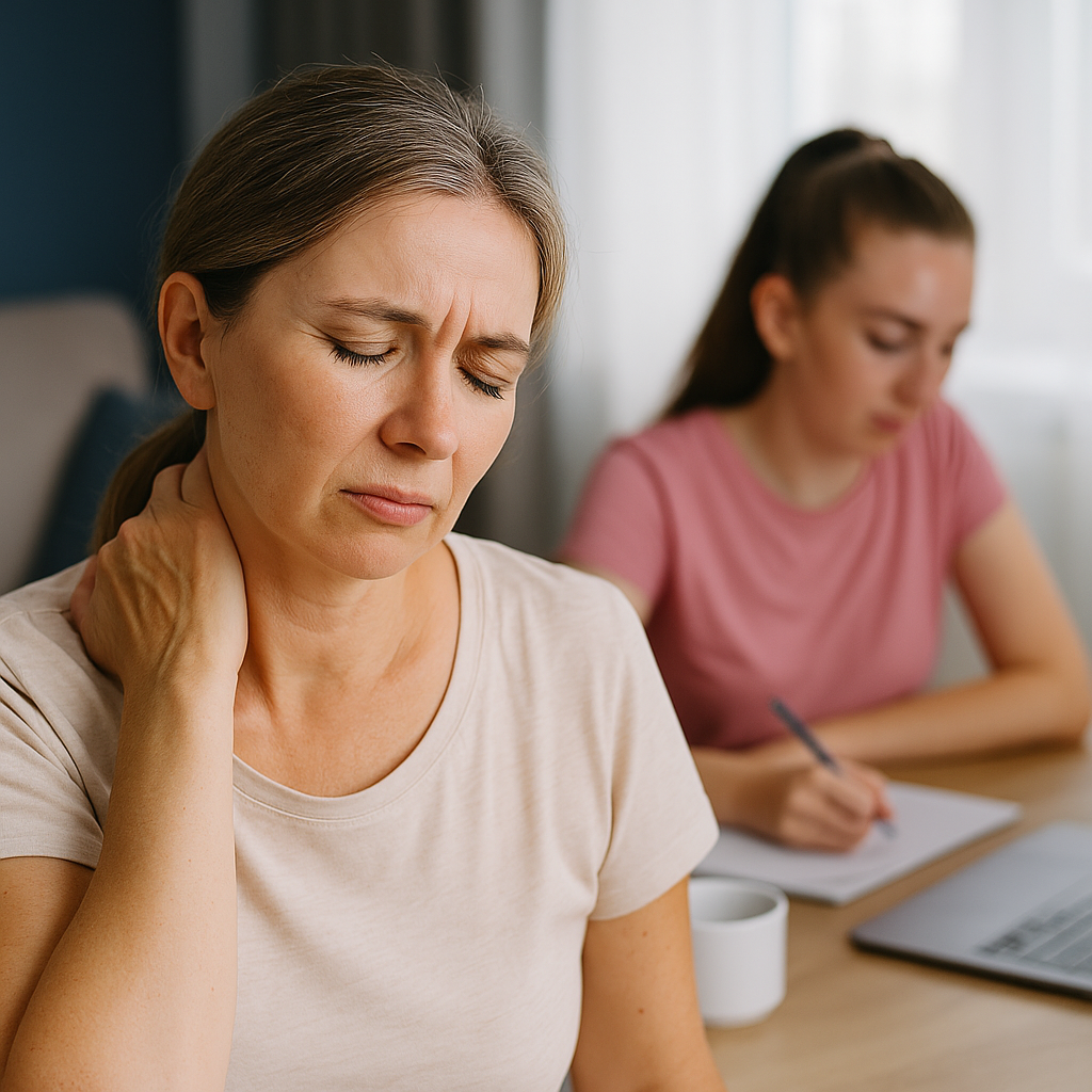 Back to School Stress Natural Pain Relief with TENS Therapy for Parents and Teachers