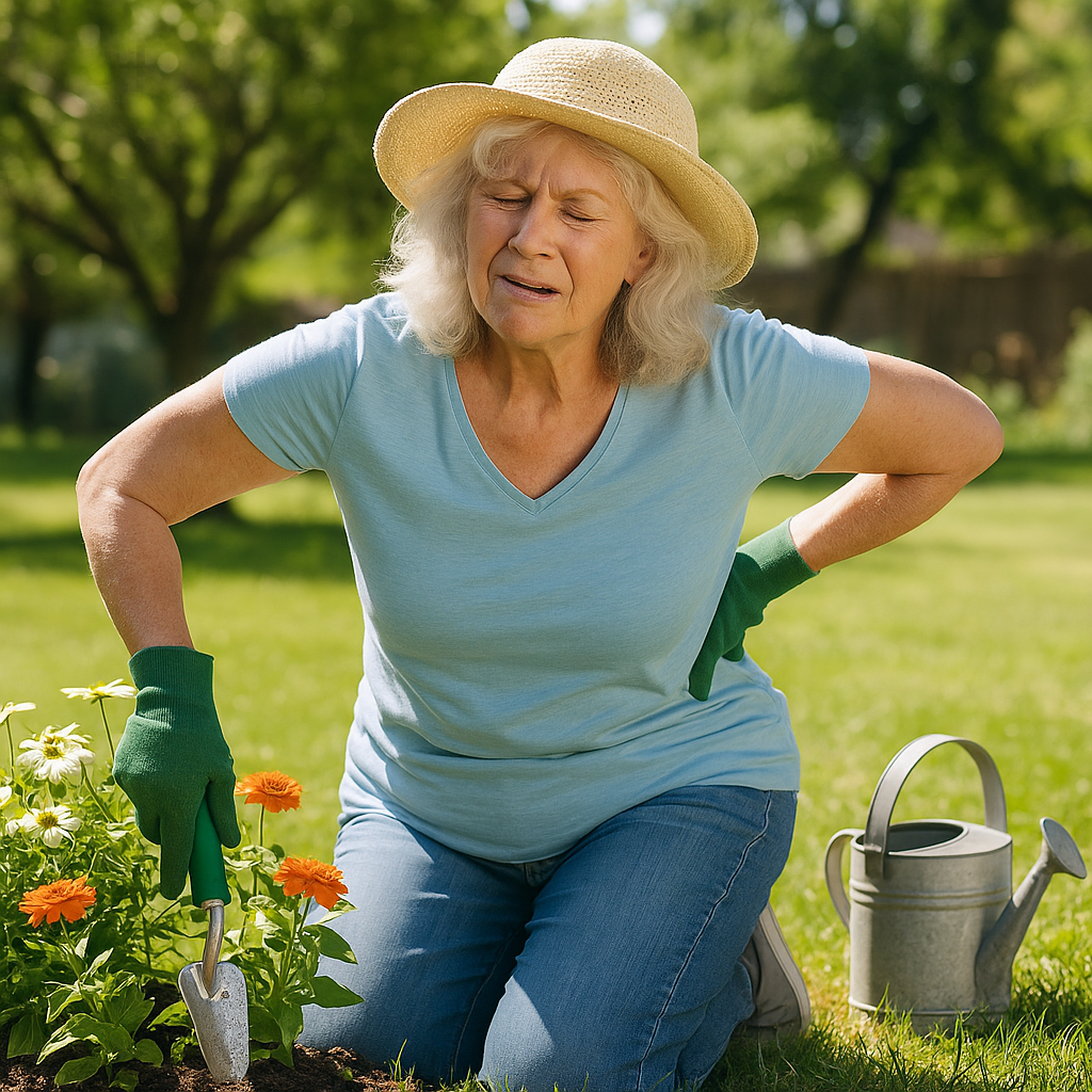 Back and Neck Pain from Summer Gardening How to Recover Naturally with TENS